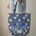 Majestic Blue Winged Dragon Blooming Roses Green Foliage Heart Everyday Carry Gift Quilted Tote Bag - 6