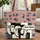Three Faces Cloud Speech Bubble Gingham Check Weave Everyday Carry Essentials Gift Quilted Tote Bag - 1