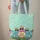 Personalized Poodle Dogs Sunglasses Crowns Heart Swirls - Everyday Carry Gift Quilted Tote Bag - 6