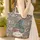 Mythical Ornate Dragon Antique Books Botanical Florals Everyday Carry Gift Quilted Tote Bag - 4