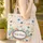 Personalized Oval Medallion Seashell Starfish Beach - Everyday Carry Gift Quilted Tote Bag - 4