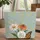 Wheat Daisy Coneflower Monarch Butterfly Personalized Leaf Garland Everyday Carry Gift Quilted Tote Bag - 1