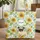 Pug Dog Sunflower Field Flowers Floral Wreath - Everyday Carry Gift for Dog Lover Quilted Tote Bag - 1