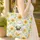 Pug Dog Sunflower Field Flowers Floral Wreath - Everyday Carry Gift for Dog Lover Quilted Tote Bag - 4