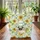 Pug Dog Sunflower Field Flowers Floral Wreath - Everyday Carry Gift for Dog Lover Quilted Tote Bag - 3