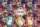 Vibrant Floral Three White Cats Wreath - Everyday Carry Gift for Cat Lover Quilted Tote Bag - 7