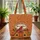Red Cardinal Pumpkins Leaf Garland - Autumn Fall Season Everyday Carry Gift Quilted Tote Bag - 3