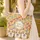 Three Corgi Dogs Butterfly Floral Wreath Personalized - Everyday Carry Gift for Corgi Lovers Quilted Tote Bag - 4