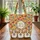 Three Corgi Dogs Butterfly Floral Wreath Personalized - Everyday Carry Gift for Corgi Lovers Quilted Tote Bag - 3