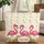 Flamingos Tropical Hibiscus Floral Wreath - Everyday Carry Gift for Bird Lovers Quilted Tote Bag - 1