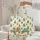 Camper Van Tent Berries Pine Trees Stars - Outdoor Adventure Everyday Carry Quilted Tote Bag - 5
