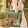 Brown Bear Rustic Cabin Waterfall Wooden Sign - Wildlife Lover Carry Gift Quilted Tote Bag - 4