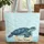 Sea Turtle Shell Star Ocean Waves - Everyday Carry Gift for Ocean Lovers Quilted Tote Bag - 1