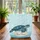 Sea Turtle Shell Star Ocean Waves - Everyday Carry Gift for Ocean Lovers Quilted Tote Bag - 3