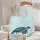 Sea Turtle Shell Star Ocean Waves - Everyday Carry Gift for Ocean Lovers Quilted Tote Bag - 5