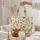 Highland Cow Farm Floral Hoop Frame - Market Day Gift for Animal Lover Quilted Tote Bag - 5