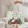 Personalized Winter Farm Red Barn Chickens Everyday Carry Gift For Chicken Lovers Quilted Tote Bag - 5