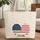 Heart-shaped American Flag Scattered Hearts Botanical Leaves - Everyday Carry Gift Quilted Tote Bag - 1