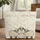 Pastoral Damask Sheep Clover Leaf Floral Wreath Everyday Carry Gift Quilted Tote Bag - 1