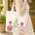 Nutcracker Figures Snowflake Wreath Christmas Party Gift Quilted Tote Bag - 4