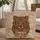 Bear Head Rustic Wooden Sign - Everyday Carry Gift for Wildlife Lover Quilted Tote Bag - 1