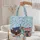 Bald Eagle Statue of Liberty Liberty Bell American Flag - Independence Day Everyday Carry Gift Quilted Tote Bag - 5