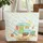 Vintage Teardrop Trailer Wildflowers Campfire - Travel Essentials Gift for Road Tripper Quilted Tote Bag - 1