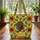 African Woman Headwrap Gold Earring Sunflowers Wreath - Everyday Carry Gift Quilted Tote Bag - 3
