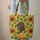 African Woman Headwrap Gold Earring Sunflowers Wreath - Everyday Carry Gift Quilted Tote Bag - 6