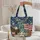 Personalized Bald Eagle American Flag Star Name - Independence Day Gift for Veterans Quilted Tote Bag - 5
