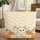 Kittens Knitted Hats Pumpkins Autumn Leaves Cat Lover Everyday Carry Gift Quilted Tote Bag - 1