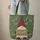 Gnome Red Hat Cream Beard Snowflake Star Christmas Personalized Everyday Carry Gift Quilted Tote Bag - 6