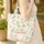 Pink Flamingos Hibiscus Floral Tropical - Everyday Carry Gift for Flamingo Lover Quilted Tote Bag - 4