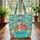 Floral Bouquet Flowers Green Leaves Wreath - Everyday Carry Gift Quilted Tote Bag - 3