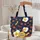 Personalized Breakfast Food Fried Egg Bacon Sausage Everyday Carry Gift Quilted Tote Bag - 5