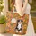 Australian Shepherd Mountain Wildflowers Name Everyday Carry Dog Lover Gift Quilted Tote Bag - 4