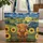 Highland Cow Sunflowers Name Heart - Lifestyle Everyday Carry Gift for Cow Lover Quilted Tote Bag - 1