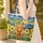 Highland Cow Sunflowers Name Heart - Lifestyle Everyday Carry Gift for Cow Lover Quilted Tote Bag - 4