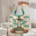 Lighthouse Cliff Seagulls Ocean Name Scroll Everyday Carry Gift for Ocean Lover Quilted Tote Bag - 5