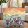 Purple Yellow Irises Botanical Display Sunset Sky Waves - Everyday Carry Gift Quilted Tote Bag - 1