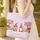 Gnomes Vintage Pickup Trucks Overflowing Roses Hearts - Everyday Carry Gift Quilted Tote Bag - 4