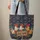 Proud Roosters Wooden Sign Personalized - Country Living Gift for Farm Lover Quilted Tote Bag - 6