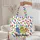 Colorful Cartoon Flip-Flops Stripes Flowers - Travel Essentials Gift Quilted Tote Bag - 5