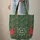 Red Cardinals Holly Berries Wreath - Christmas Holiday Travel Essentials Quilted Tote Bag - 6