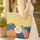 Monarch Butterfly Hydrangea Flowers Swirling Botanical Vines - Everyday Carry Gift Quilted Tote Bag - 4