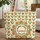 Orange Tulips Orderly Rows Green Leaves Arrangement - Everyday Carry Gift Quilted Tote Bag - 1