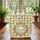 Orange Tulips Orderly Rows Green Leaves Arrangement - Everyday Carry Gift Quilted Tote Bag - 3