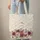 Trailing Botanical Vines Roses Personalized Floral Wreath - Everyday Carry Gift for Her Quilted Tote Bag - 6