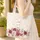 Trailing Botanical Vines Roses Personalized Floral Wreath - Everyday Carry Gift for Her Quilted Tote Bag - 4
