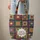 Crochet Granny Square Floral Wreath - Everyday Carry Gift for Crochet Lover Quilted Tote Bag - 6